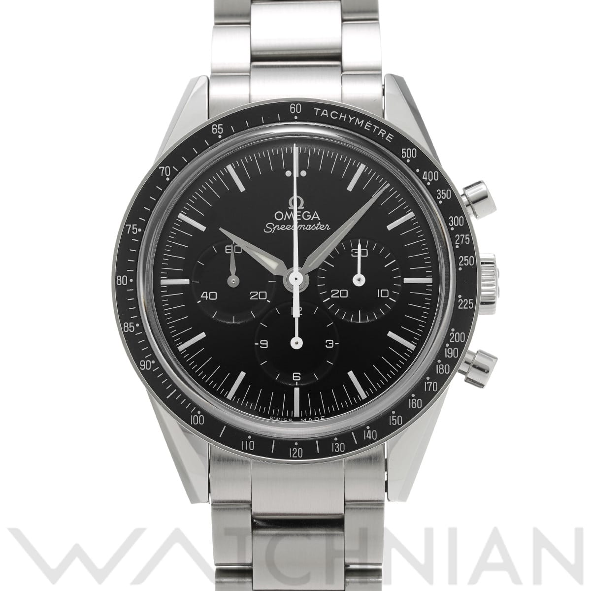 オメガ スピードマスター ファーストオメガインスペース 311.32.40.30.01.001 ブラック メンズ 時計 【中古】【wristwatch】