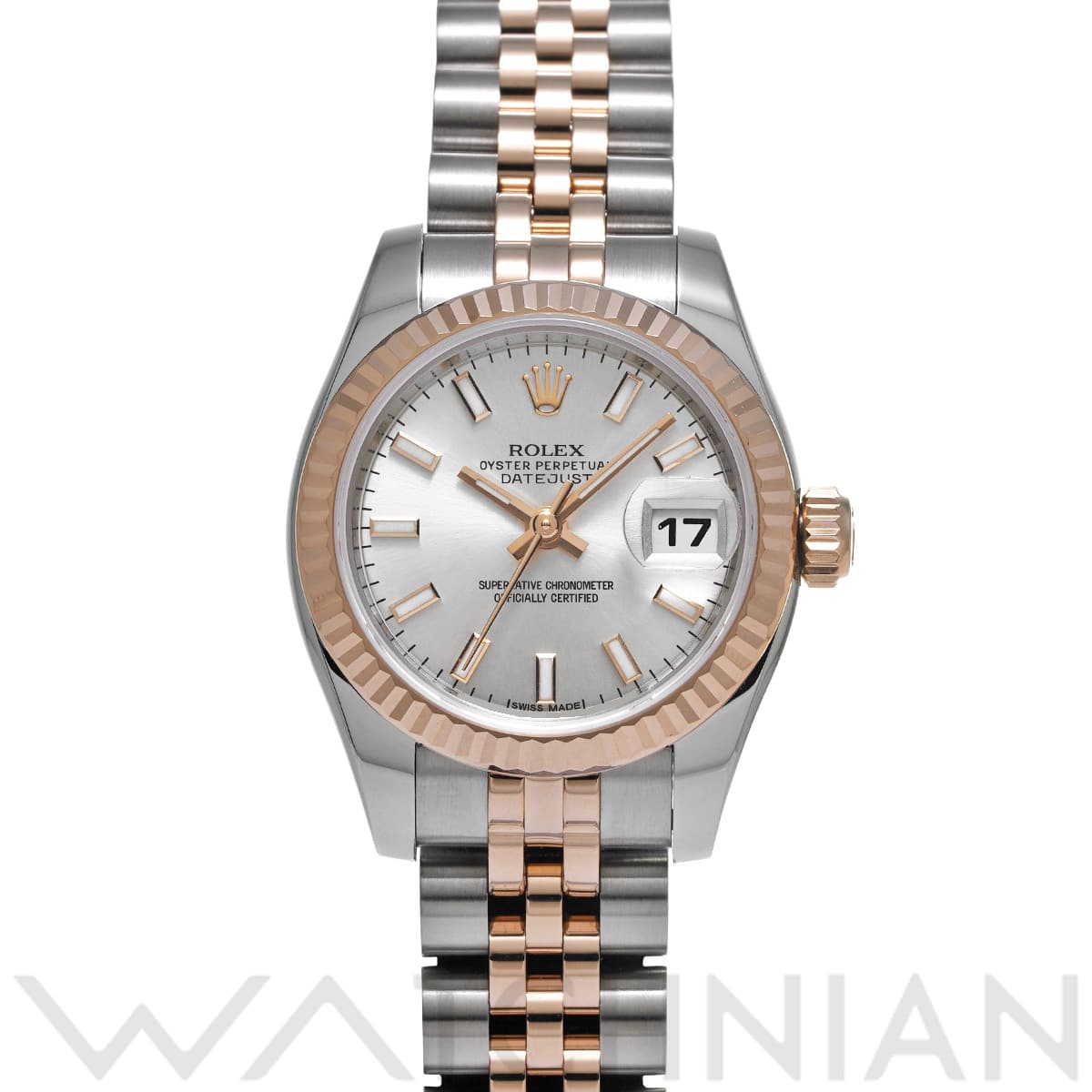 ロレックス デイトジャスト 179171 シルバー レディース 時計 【中古】【wristwatch】