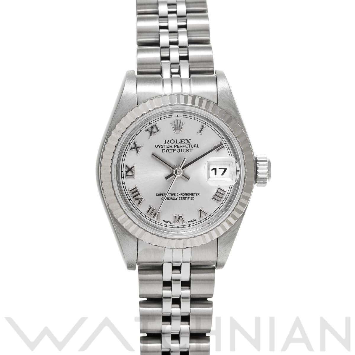 ロレックス デイトジャスト 79174 シルバー レディース 時計 【中古】【wristwatch】