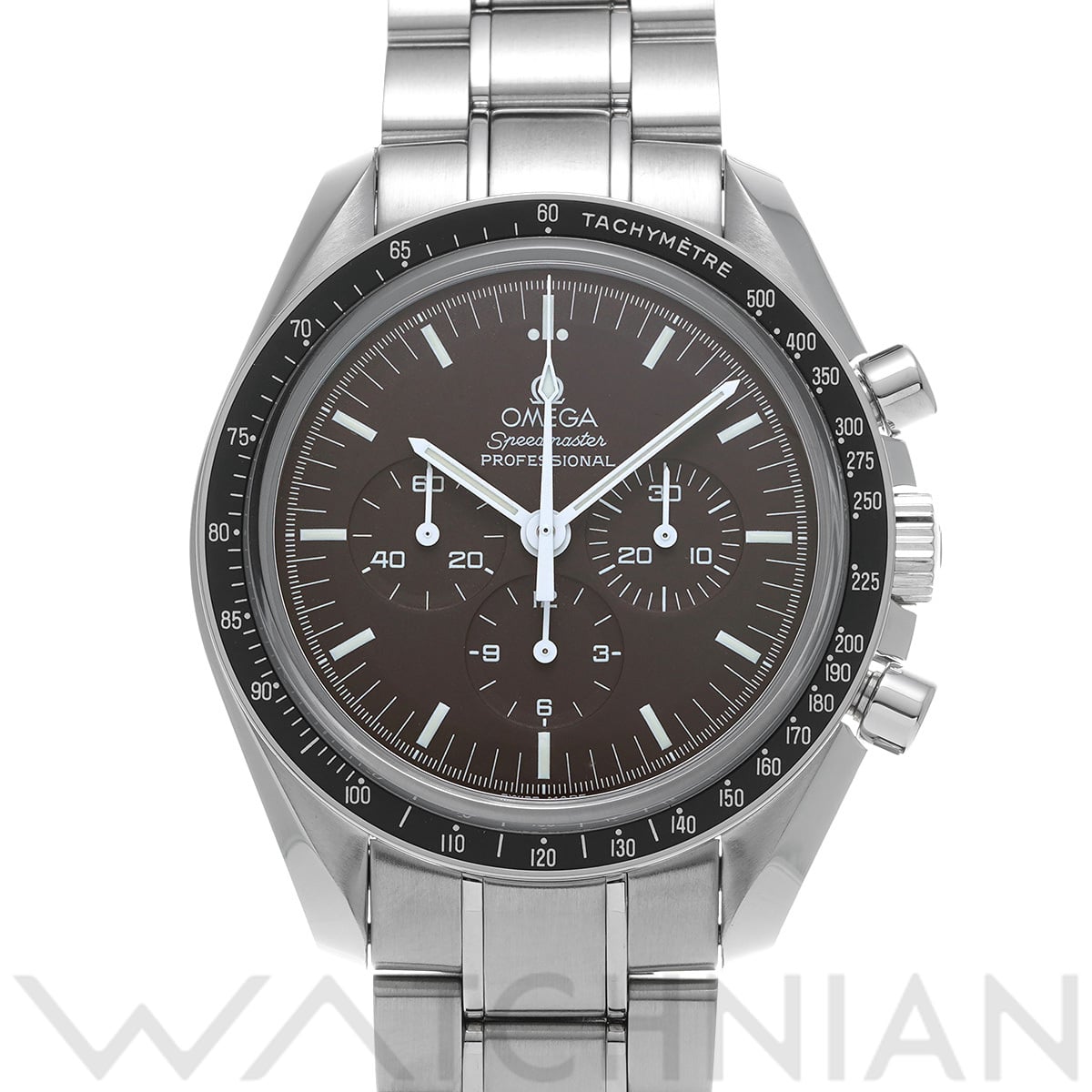 オメガ スピードマスター ムーンウォッチ プロフェッショナル 50th 311.30.42.30.13.001 ブラウン メンズ 時計 【中古】【wristwatch】