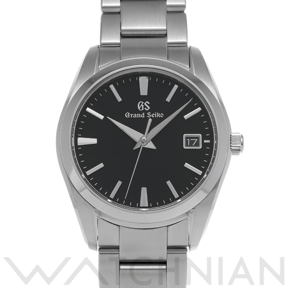 グランドセイコー ヘリテージコレクション クォーツ SBGX261 ブラック メンズ 時計 【中古】【wristwatch】