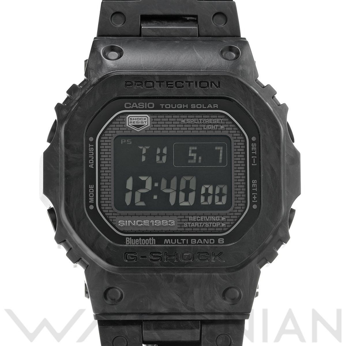 カシオ G-SHOCK GCW-B5000シリーズ G-SHOCK 40th カーボンエディション GCW-B5000UN-1JR ブラック メンズ 時計 【中古】【wristwatch】