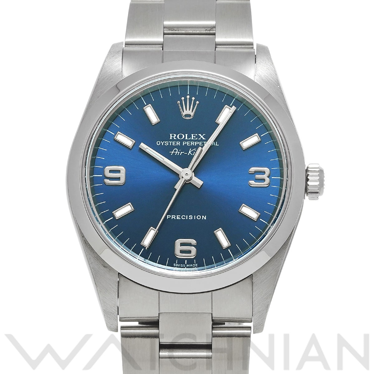 ロレックス エアキング 14000 ブルー メンズ 時計 【中古】【wristwatch】