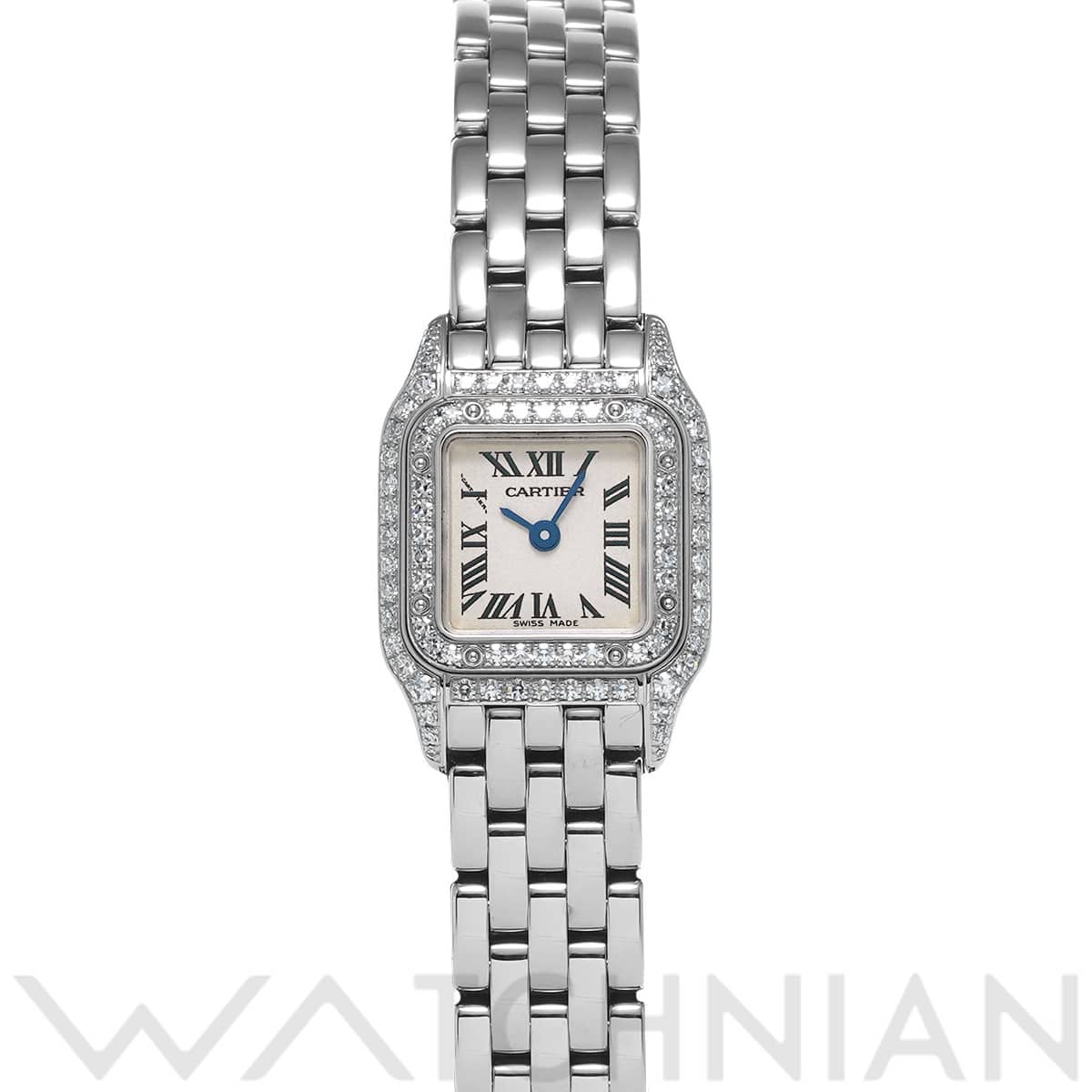 カルティエ ミニパンテール WF3210F3 シルバー レディース 時計 【中古】【wristwatch】
