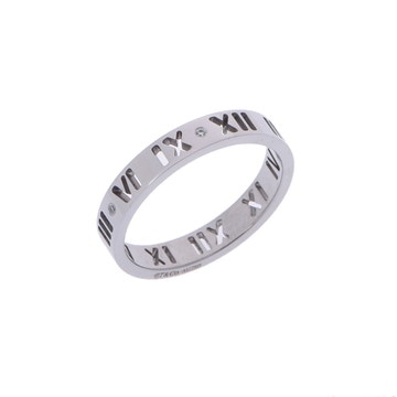 ティファニー アトラスピアスドリング 4PD シルバー K18ホワイトゴールド WG レディース ジュエリー 【中古】【jewelry】