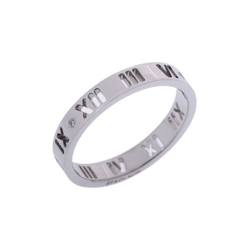 ティファニー アトラスピアスドリング 4PD シルバー K18ホワイトゴールド WG レディース ジュエリー 【中古】【jewelry】