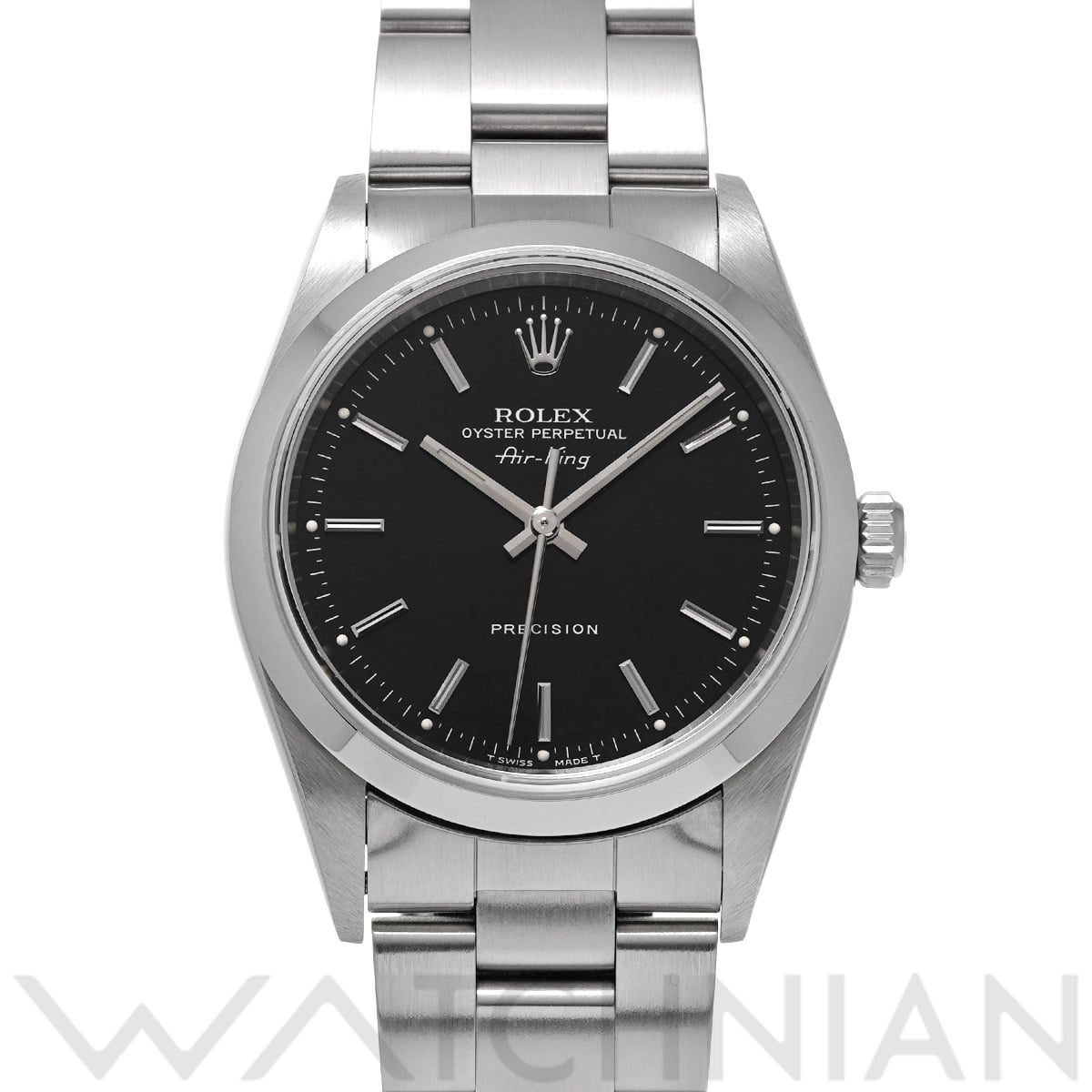 ロレックス エアキング 14000 ブラック メンズ 時計 【中古】【wristwatch】