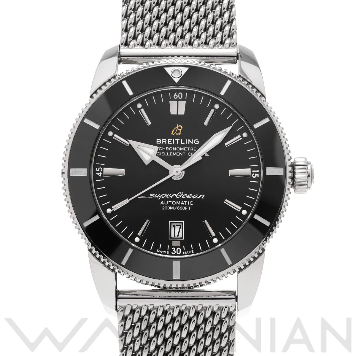 ブライトリング スーパーオーシャン ヘリテージ B20 オートマチック46 AB2020121B1A1 ブラック メンズ 時計 【中古】【wristwatch】