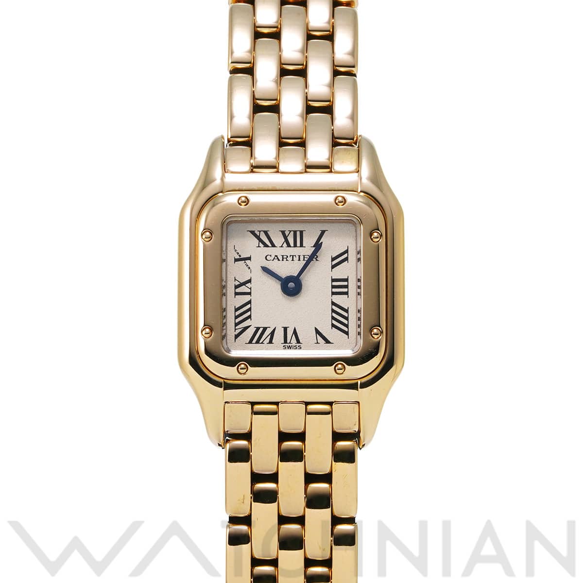 カルティエ パンテール ミニ W25034B9 アイボリー レディース 時計 【中古】【wristwatch】