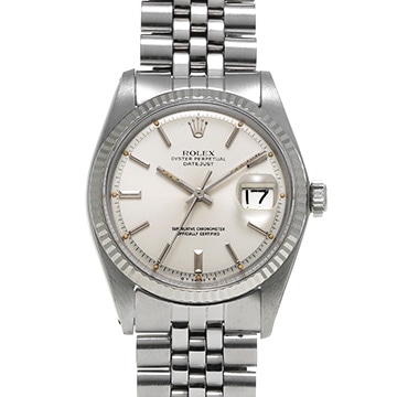 ロレックス デイトジャスト 1601 シルバー メンズ 時計 【中古】【wristwatch】
