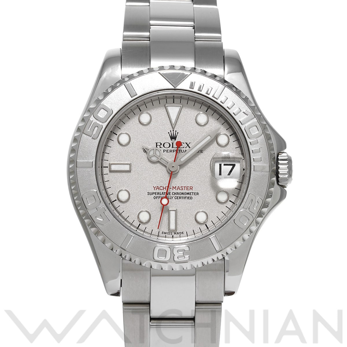 ロレックス ヨットマスター ロレジウム 168622 グレー ユニセックス 時計 【中古】【wristwatch】