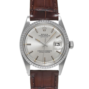 ロレックス デイトジャスト 1603 シルバー メンズ 時計 【中古】【wristwatch】