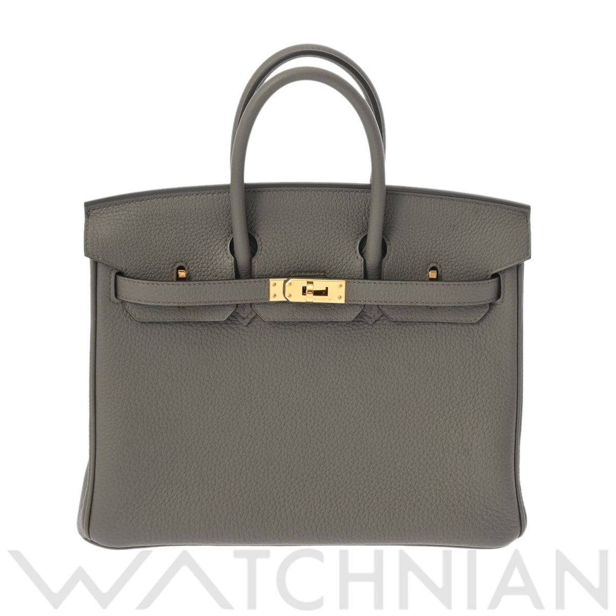 エルメス バーキン 25 グリメイヤー/ゴールド金具 トゴ レディース バッグ 【中古】【bag】