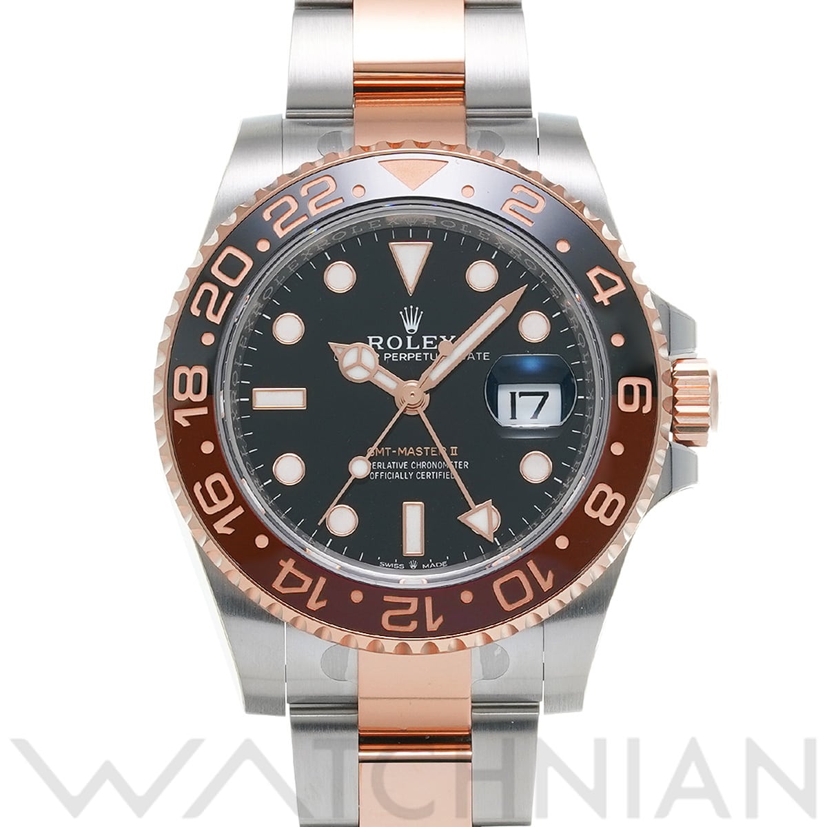 ロレックス GMTマスターII 126711CHNR ブラック メンズ 時計 【新品】【wristwatch】