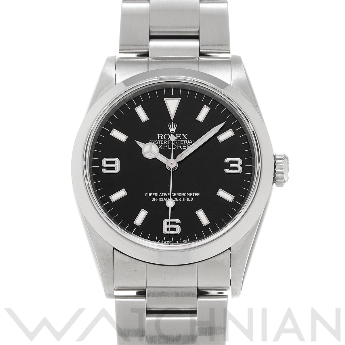 ロレックス エクスプローラー 14270 ブラック メンズ 時計 【中古】【wristwatch】