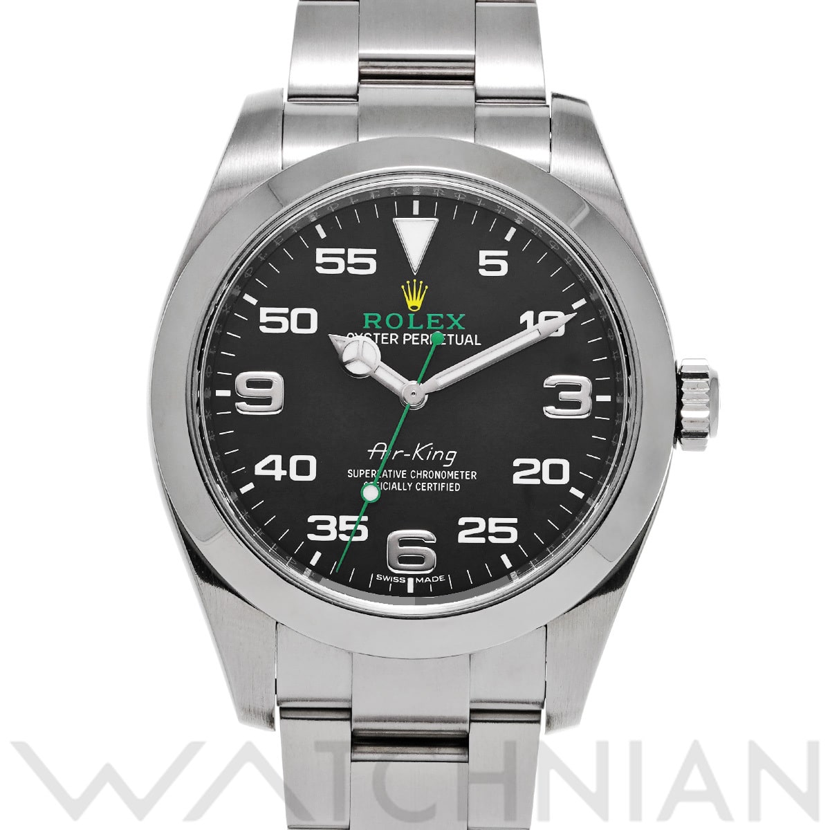 ロレックス エアキング 116900 ブラック メンズ 時計 【中古】【wristwatch】