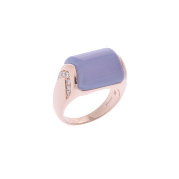 ブルガリ ミューザ リング ゴールド K18ピンクゴールド PG レディース ジュエリー 【中古】【jewelry】