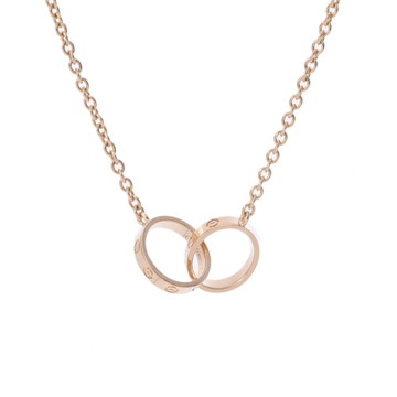 カルティエ ベビーラブ ネックレス ゴールド K18イエローゴールド YG レディース ジュエリー 【中古】【jewelry】