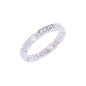 カルティエ マイヨンパンテールリング #50 シルバー CRB4080450 K18ホワイトゴールド WG レディース ジュエリー 【中古】【jewelry】