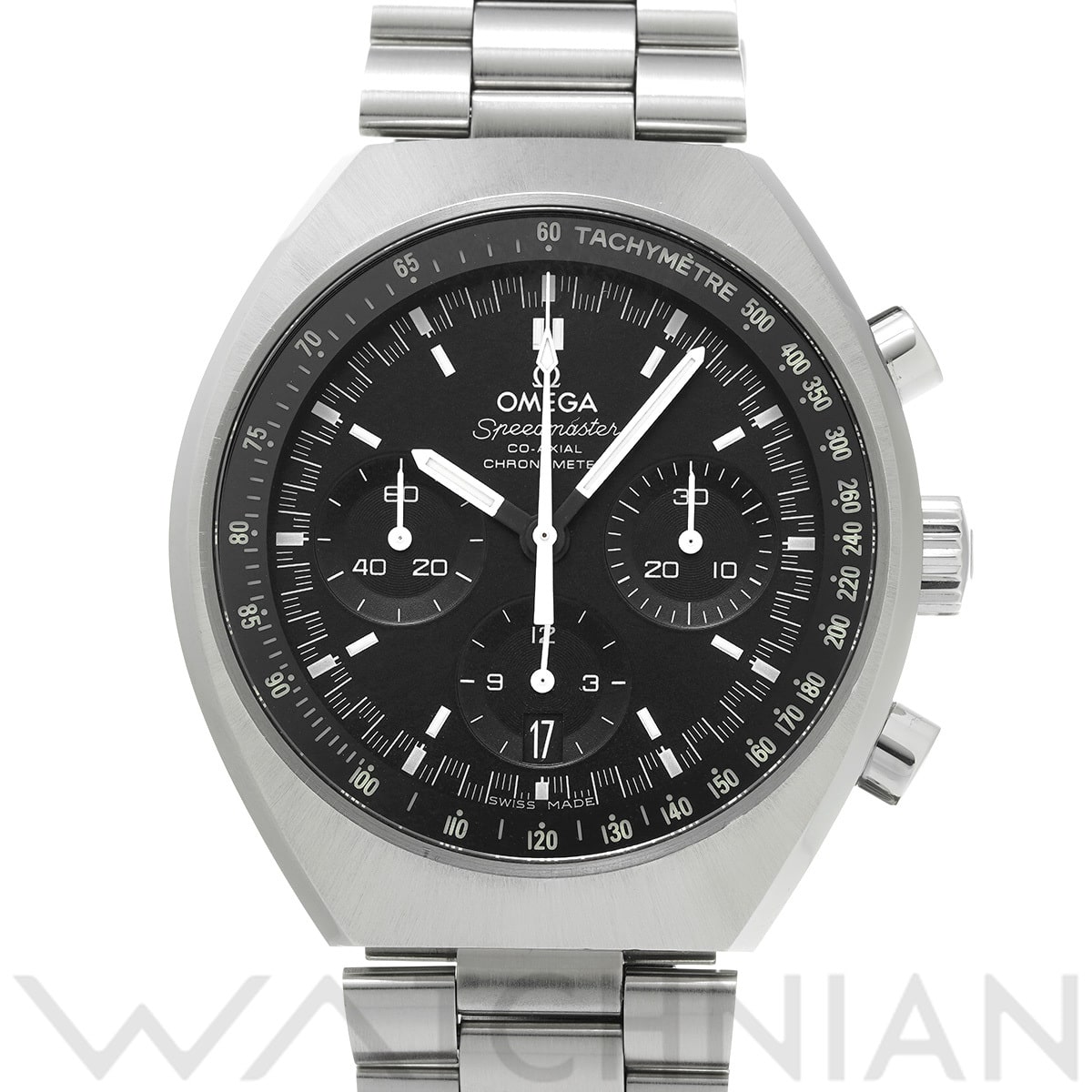 オメガ スピードマスター マーク II コーアクシャル 327.10.43.50.01.001 ブラック メンズ 時計 【中古】【wristwatch】