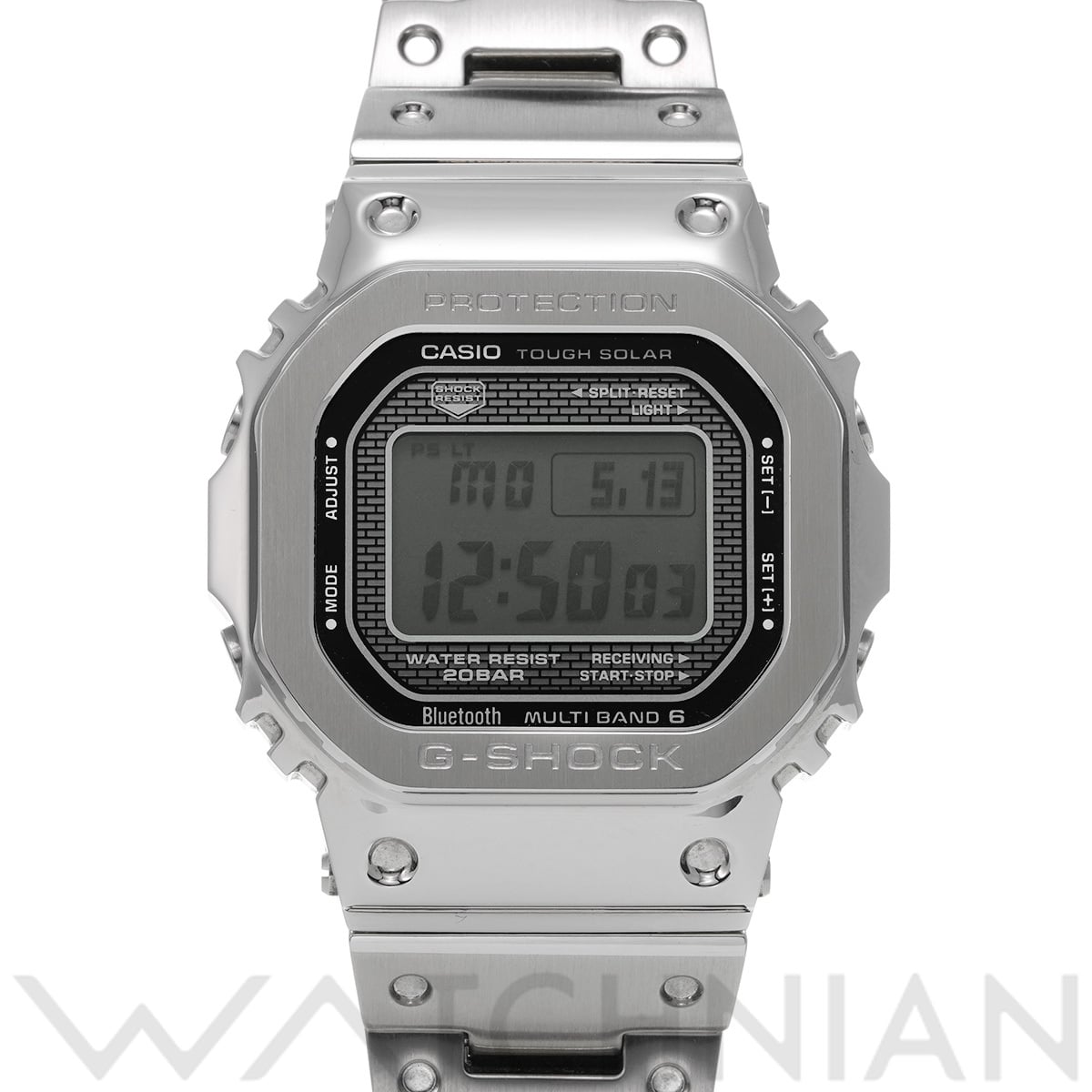 カシオ G-SHOCK GMW-B5000シリーズ GMW-B5000D-1JF ブラック メンズ 時計 【中古】【wristwatch】