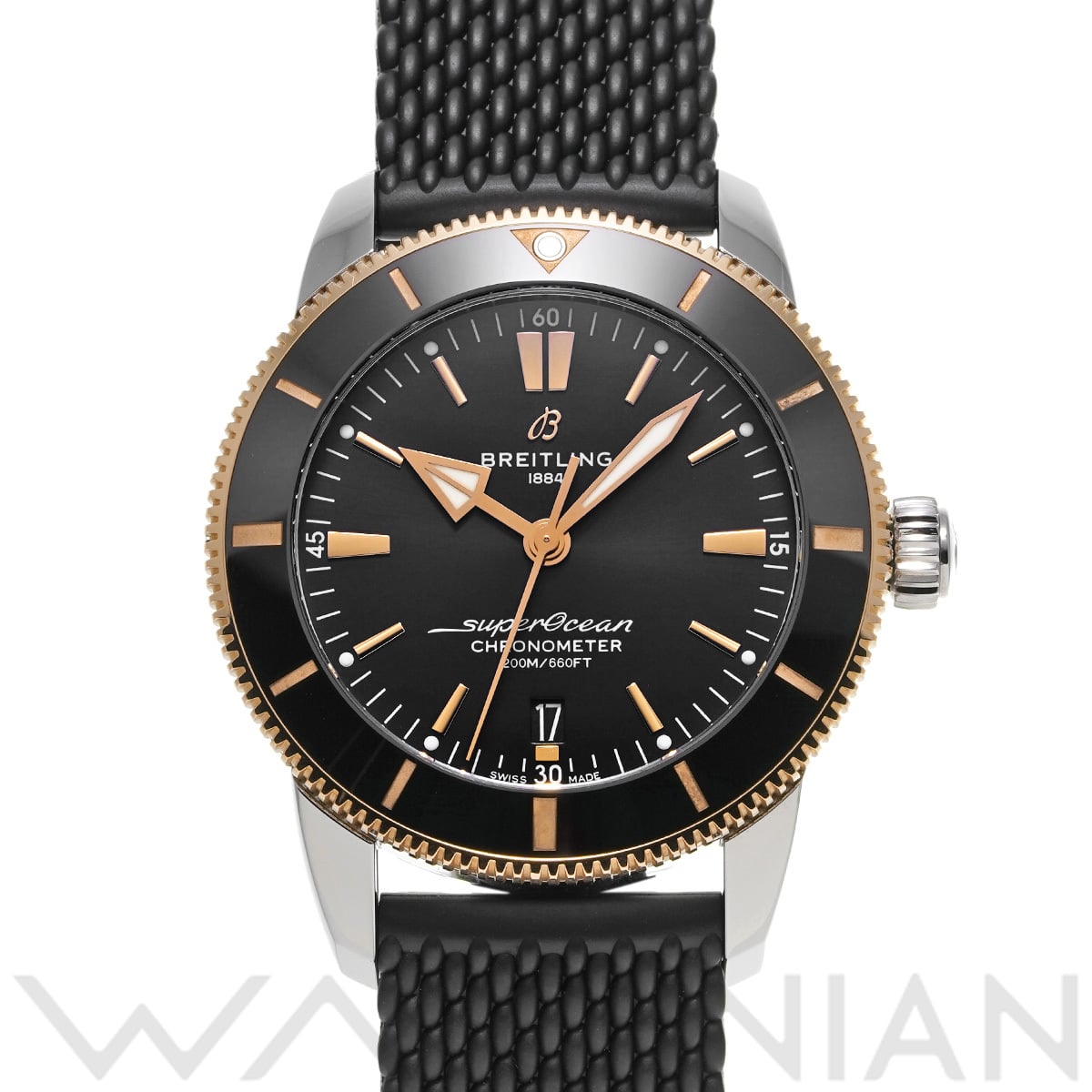 ブライトリング スーパーオーシャン ヘリテージ B20 オートマチック 44 UB2030121B1S1 ブラック メンズ 時計 【中古】【wristwatch】