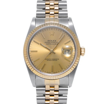 ロレックス デイトジャスト 16233 シャンパン メンズ 時計 【中古】【wristwatch】
