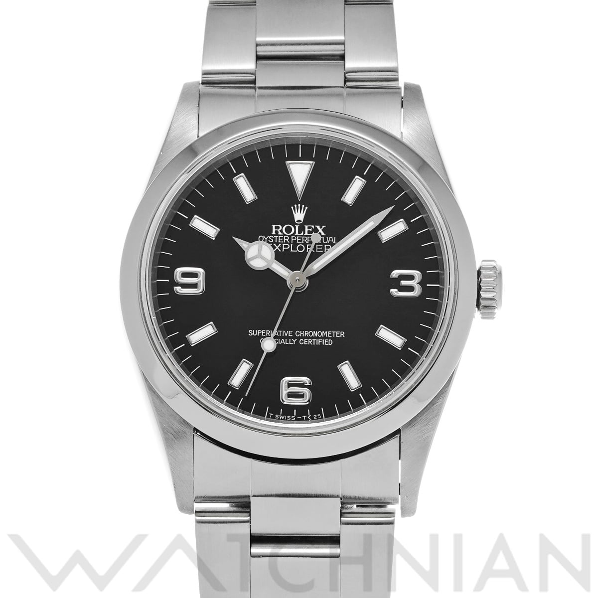 ロレックス エクスプローラー 14270 ブラック メンズ 時計 【中古】【wristwatch】