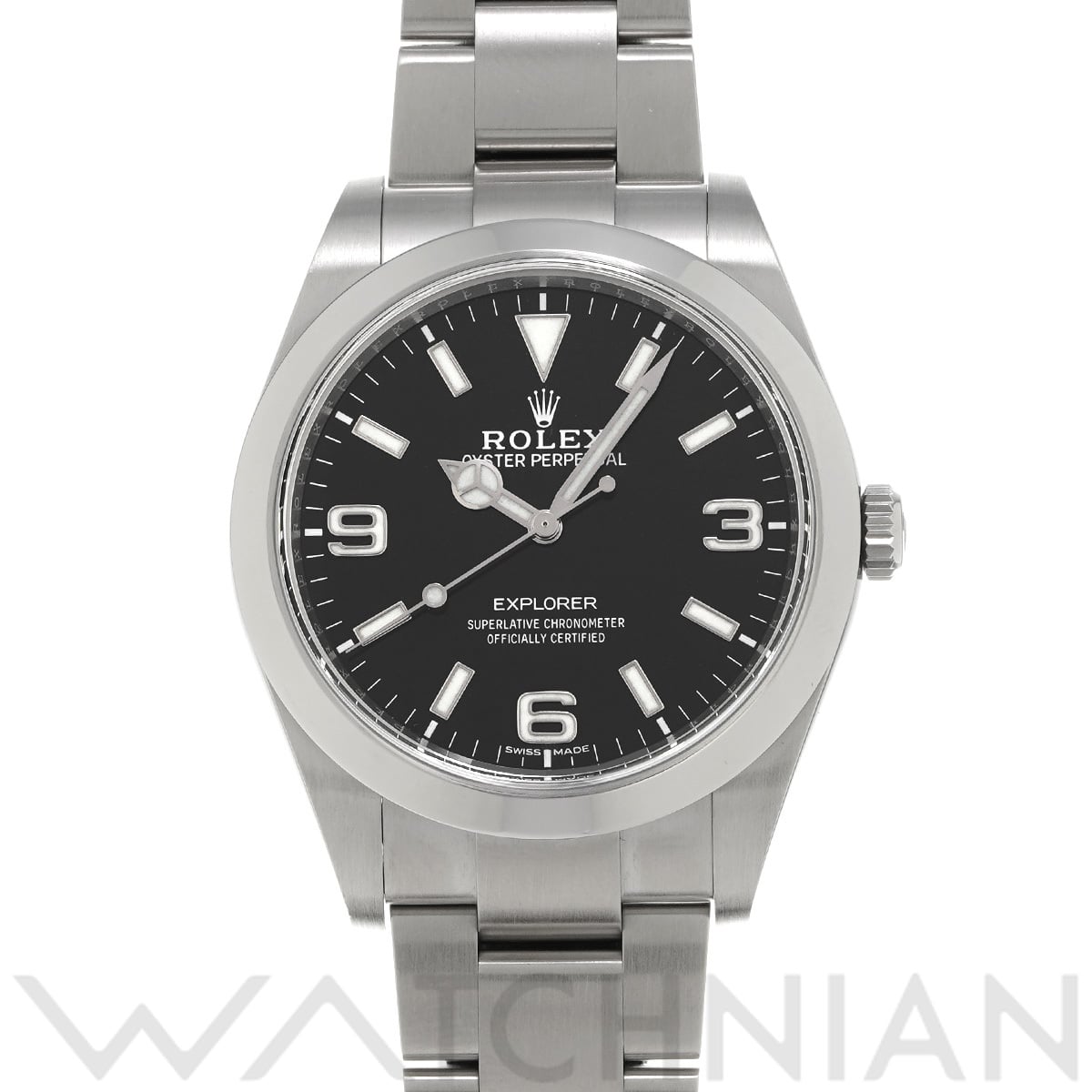 ロレックス エクスプローラー 214270 ブラック メンズ 時計 【中古】【wristwatch】