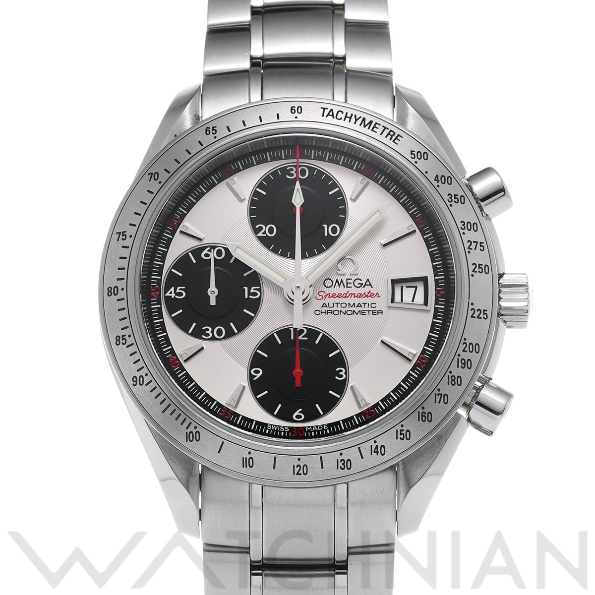 オメガ スピードマスター デイト 3211.31 ホワイト/ブラック メンズ 時計 【中古】【wristwatch】