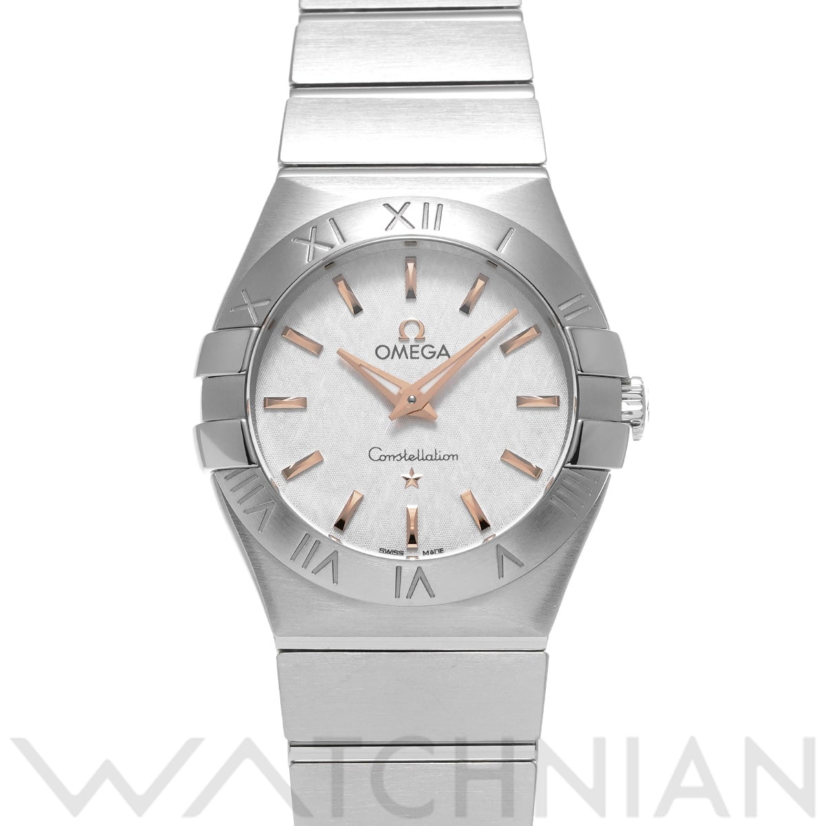 オメガ コンステレーション クォーツ 123.10.27.60.02.004 シルバー レディース 時計 【新品】【wristwatch】