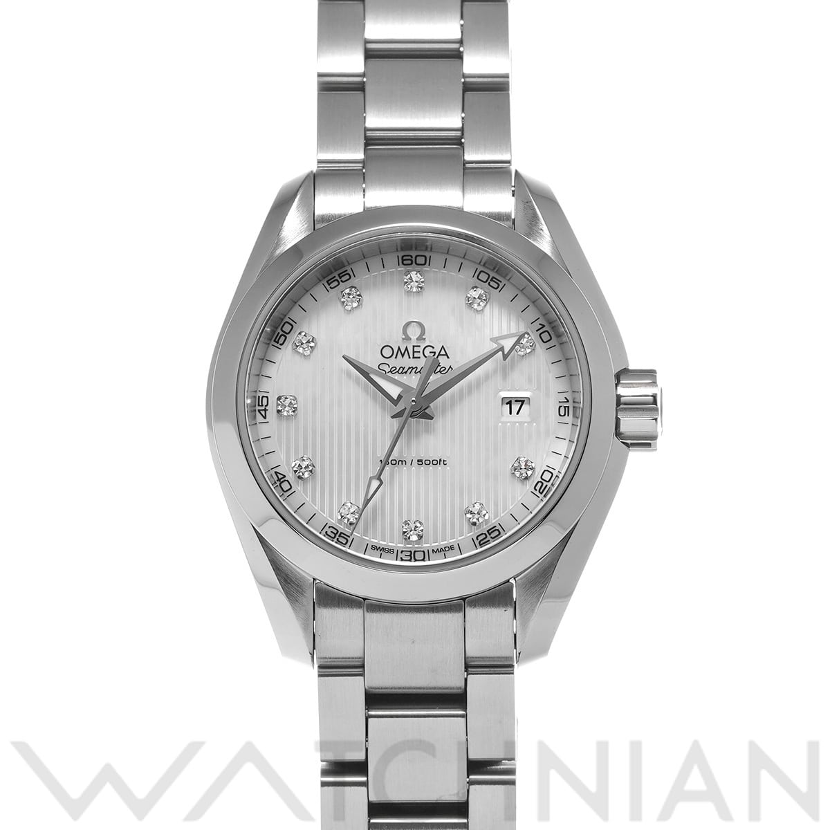 オメガ シーマスター アクアテラ 231.10.30.60.55.001 ホワイトシェル/ダイヤモンド レディース 時計 【新品】【wristwatch】