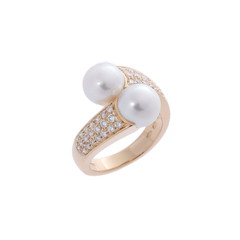 Boucheron Pearl Ring Gold 18k Yellow Gold Ladies Jewelry 【Used】【jewelry】:  Brand Jewelry|WATCHNIAN(WATCHNIAN) Official Online Store / Old Ippuukishi