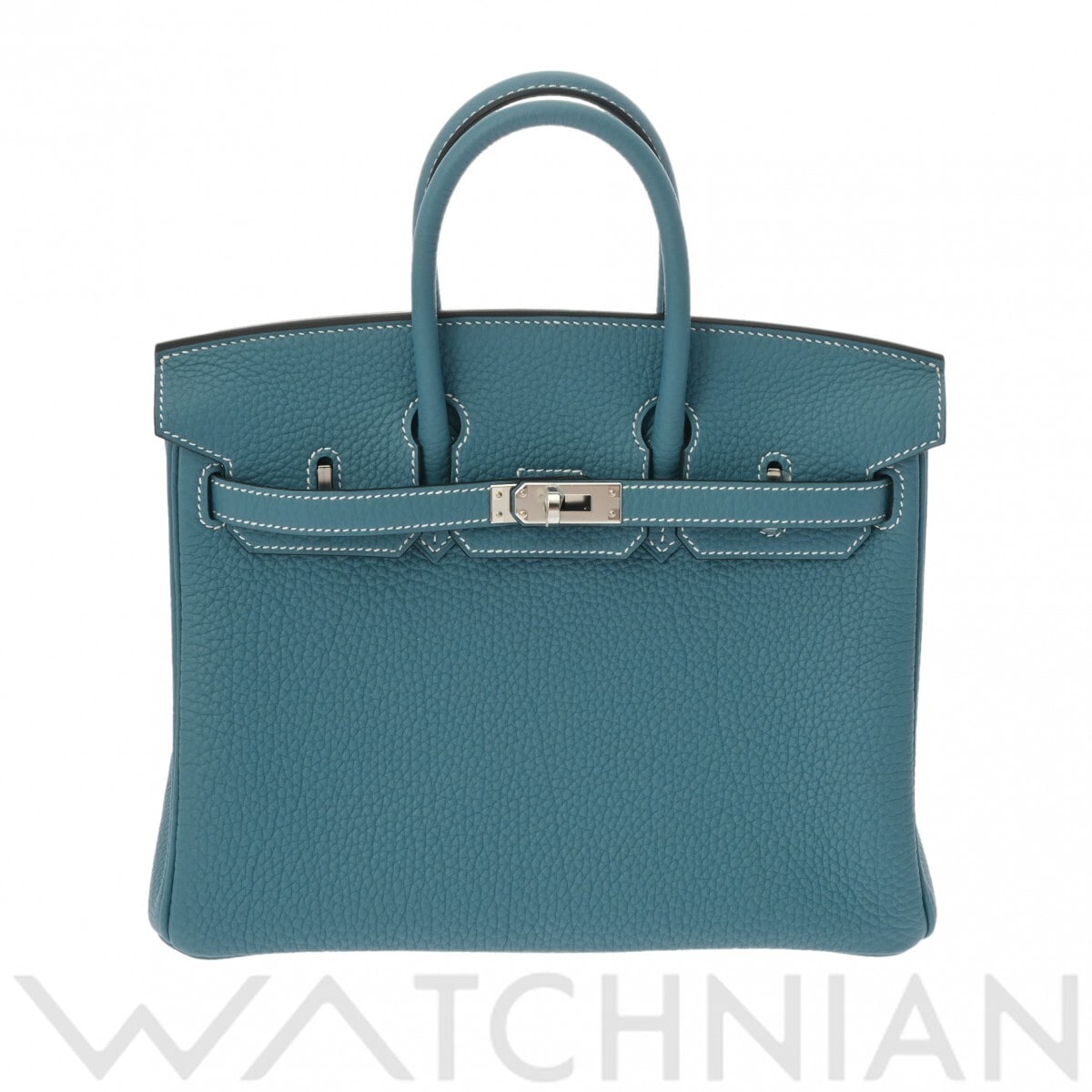 エルメス バーキン 25 ニューブルージーン/パラジウム金具 トゴ レディース バッグ 【新品】【bag】