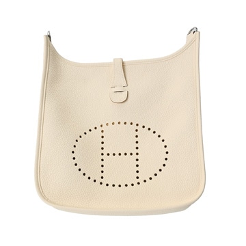 エルメス エヴリン3 PM ナタ/パラジウム金具 トリヨンクレマンス ユニセックス バッグ 【中古】【bag】