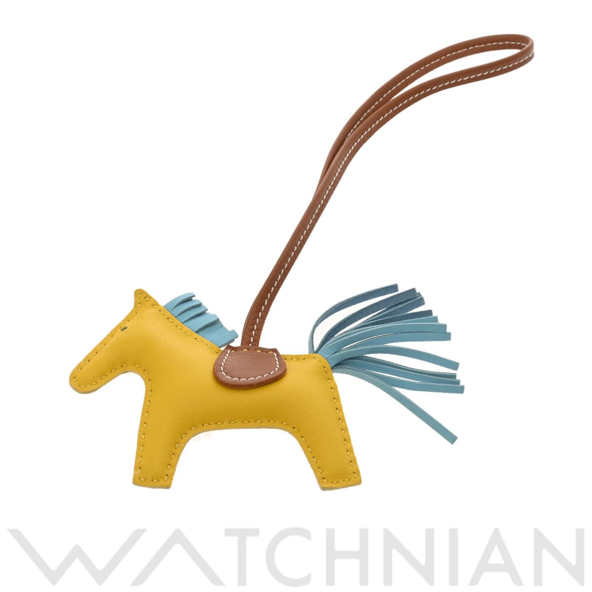 エルメス ロデオ PM ジョーヌナプル/セレステ/ゴールド アニョーミロ ユニセックス 【中古】【other】