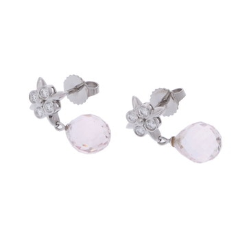 ティファニー ブリオレットデザイン ピアス シルバー Pt950プラチナ レディース ジュエリー 【中古】【jewelry】