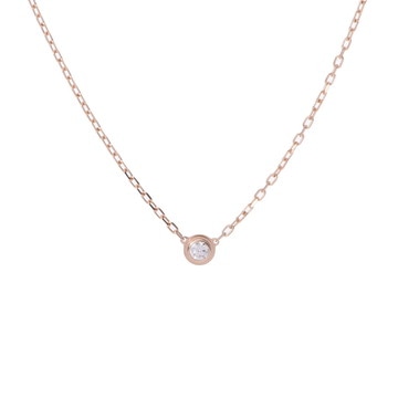 カルティエ ダムールネックレス SM ゴールド K18ピンクゴールド PG レディース ジュエリー 【中古】【jewelry】