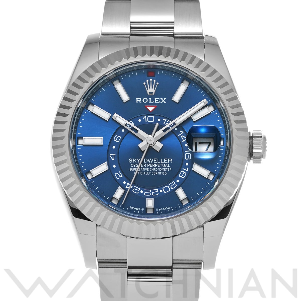 ロレックス スカイドゥエラー 336934 ブライトブルー メンズ 時計 【新品】【wristwatch】