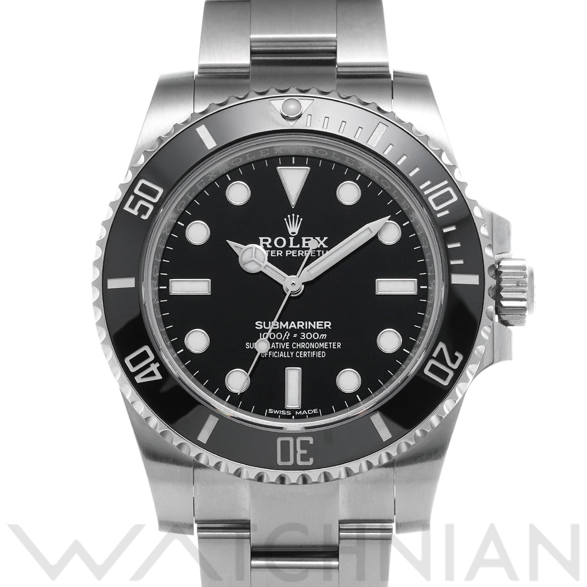 ロレックス サブマリーナ 114060 ブラック メンズ 時計 【中古】【wristwatch】