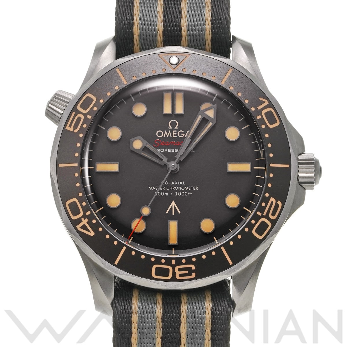 オメガ シーマスター ダイバー300 コーアクシャル マスタークロノメーター 007 210.92.42.20.01.001 ブラウン メンズ 時計 【中古】【wristwatch】