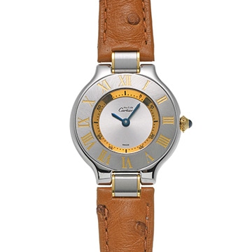 カルティエ マスト 21 W1007323 シルバー レディース 時計 【中古】【wristwatch】