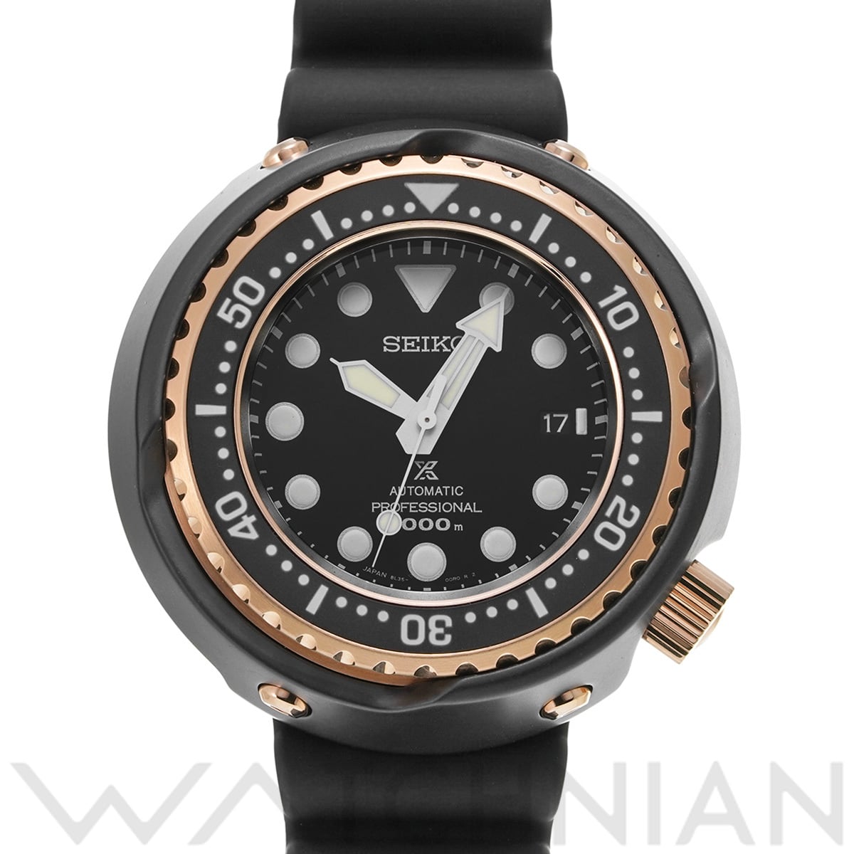 セイコー プロスペックス マリーンマスター プロフェッショナル SBDX038 ブラック メンズ 時計 【中古】【wristwatch】