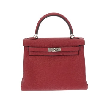 エルメス ケリー 25 内縫い 2WAY ルージュグレナ トゴ レディース バッグ 【中古】【bag】