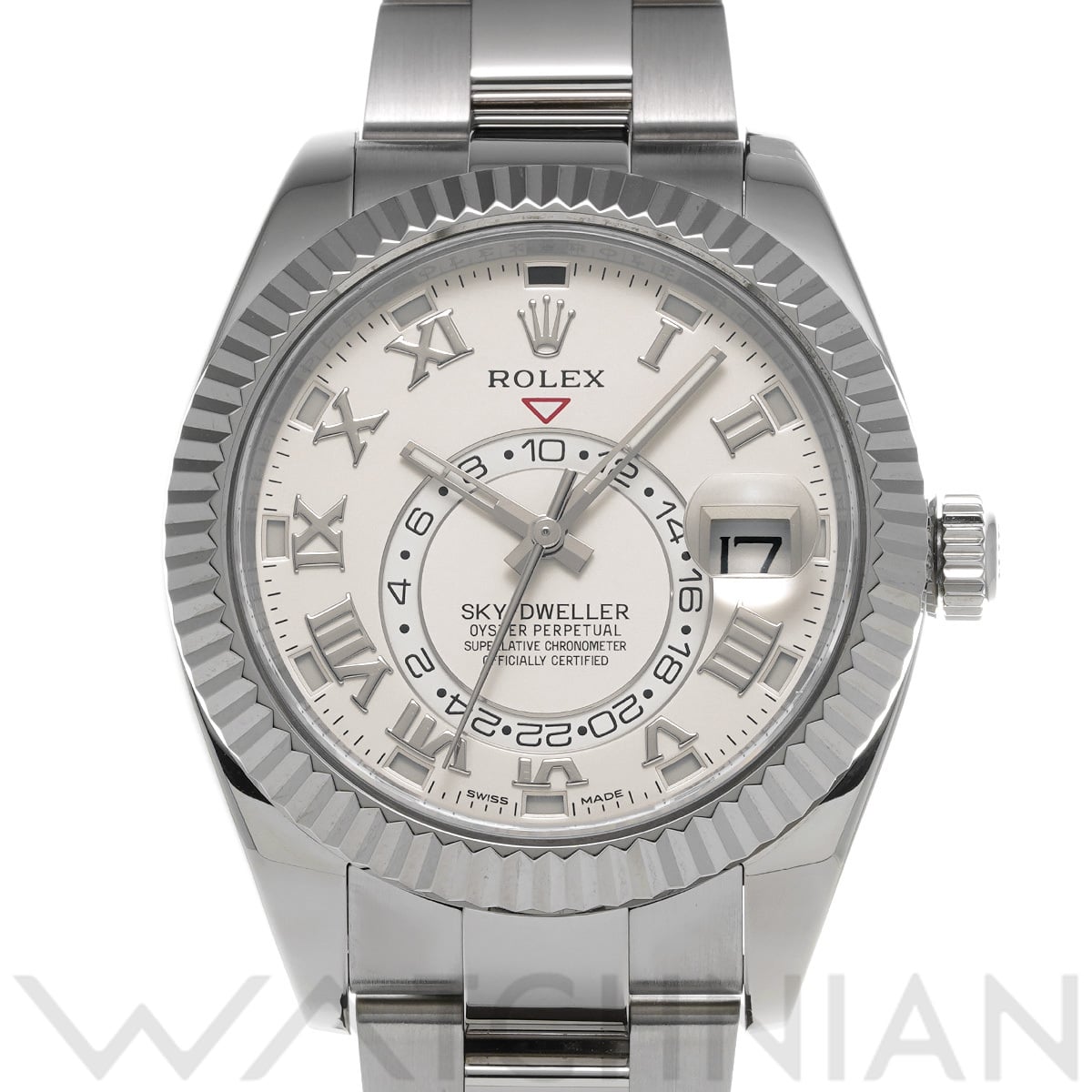 ロレックス スカイドゥエラー 326939 シルバー メンズ 時計 【中古】【wristwatch】