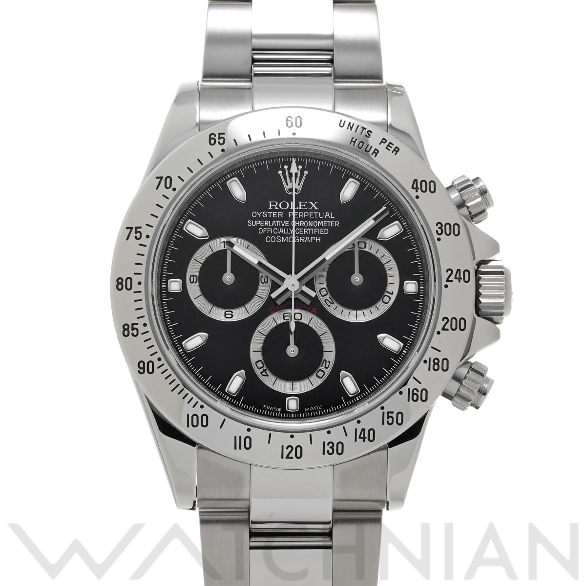 ロレックス コスモグラフ デイトナ 116520 ブラック メンズ 時計 【中古】【wristwatch】
