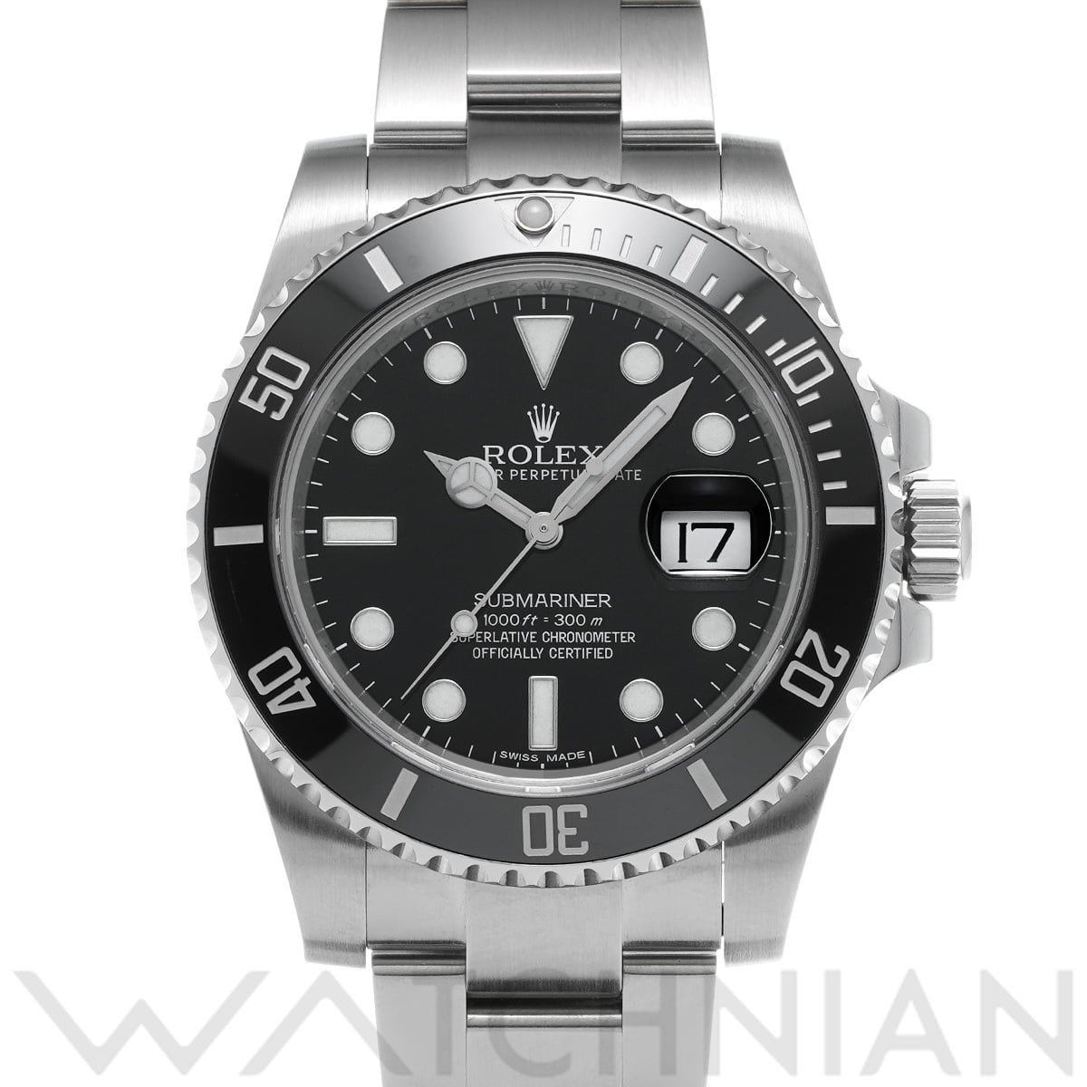 ロレックス サブマリーナ デイト 116610LN ブラック メンズ 時計 【中古】【wristwatch】