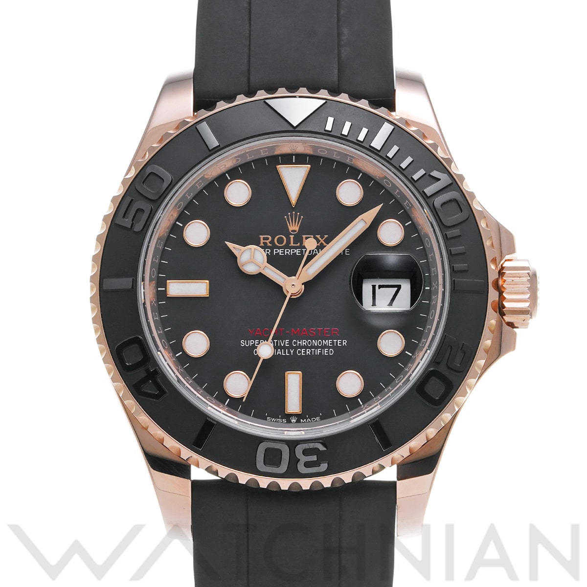 ロレックス ヨットマスター 40 126655 インテンスブラック メンズ 時計 【中古】【wristwatch】