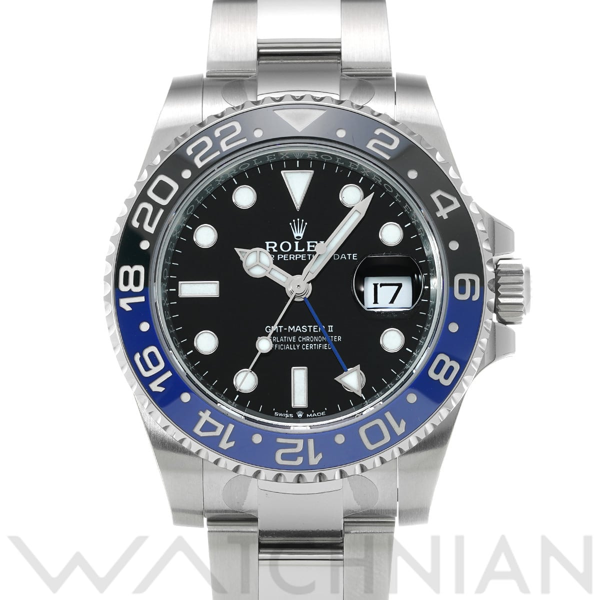 ロレックス GMTマスターII 126710BLNR ブラック メンズ 時計 【新品】【wristwatch】