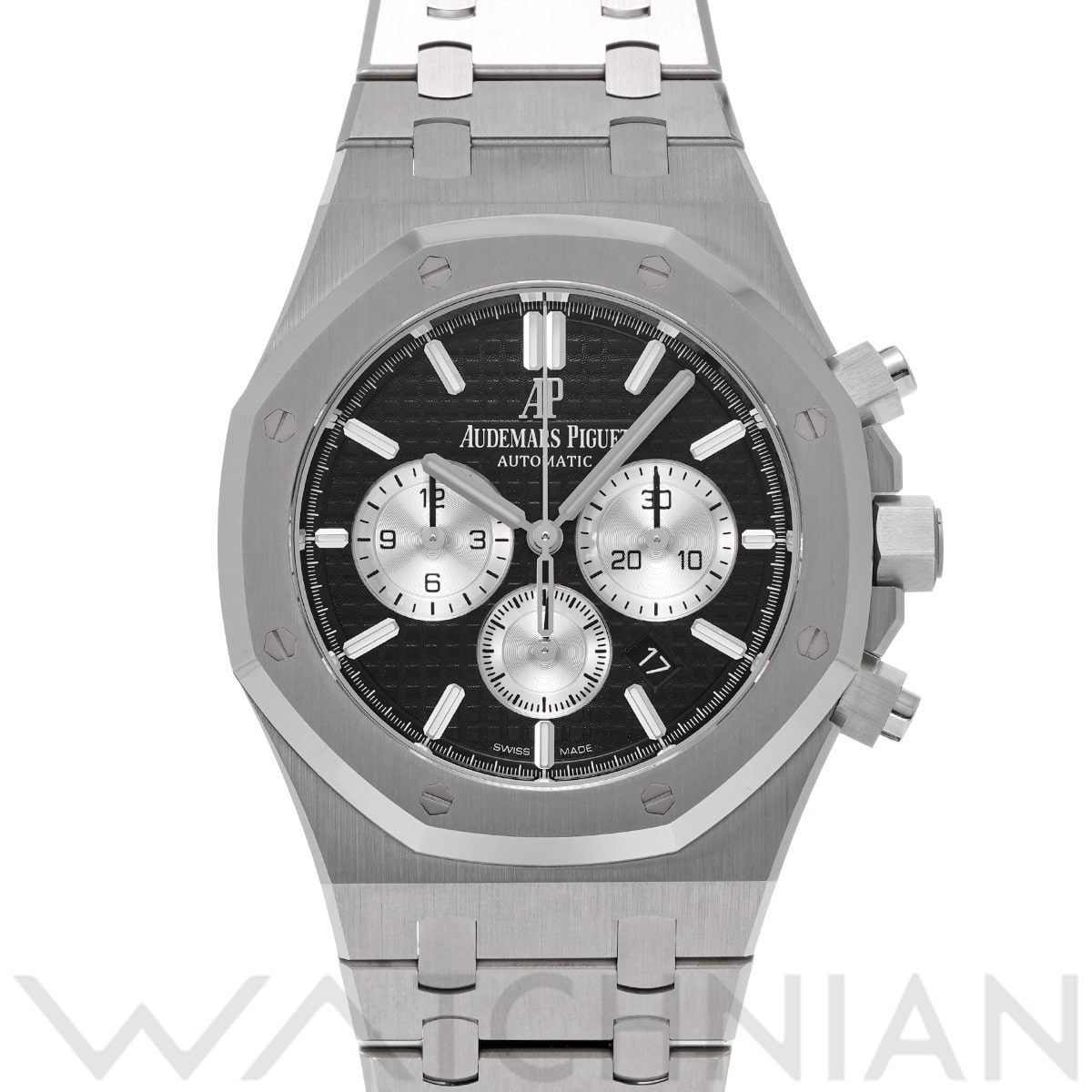 オーデマ ピゲ ロイヤルオーク クロノグラフ 26331ST.OO.1220ST.02 ブラック/シルバー メンズ 時計 【中古】【wristwatch】